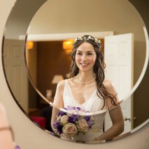 bride styles for long hair